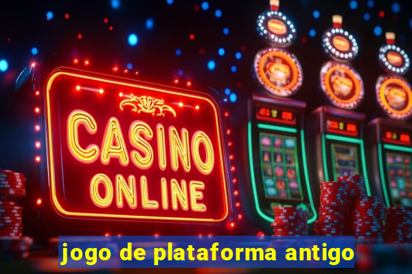 jogo de plataforma antigo